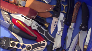 Knife crime in England and Wales drops by 10%