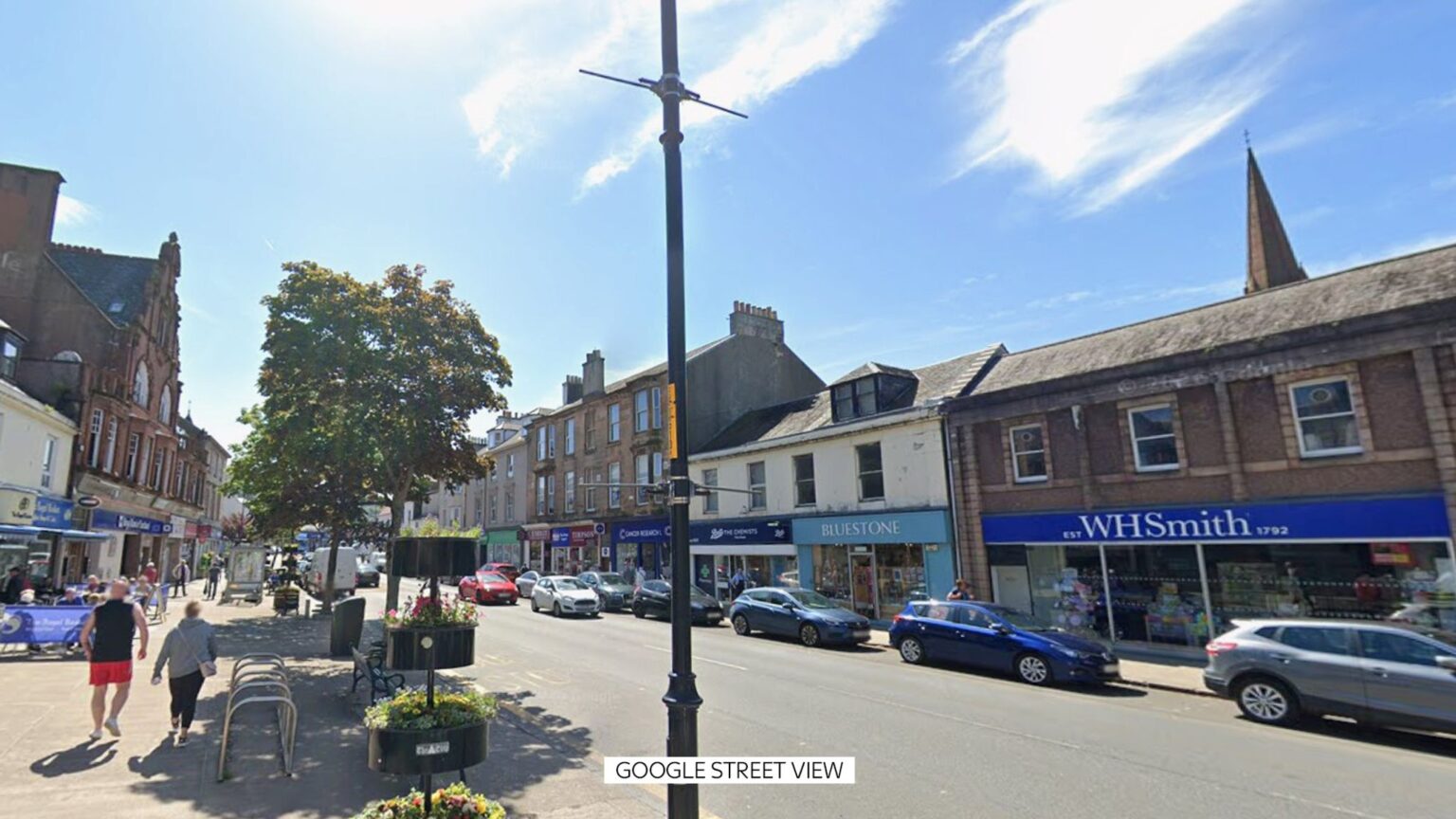 Main Street in Largs