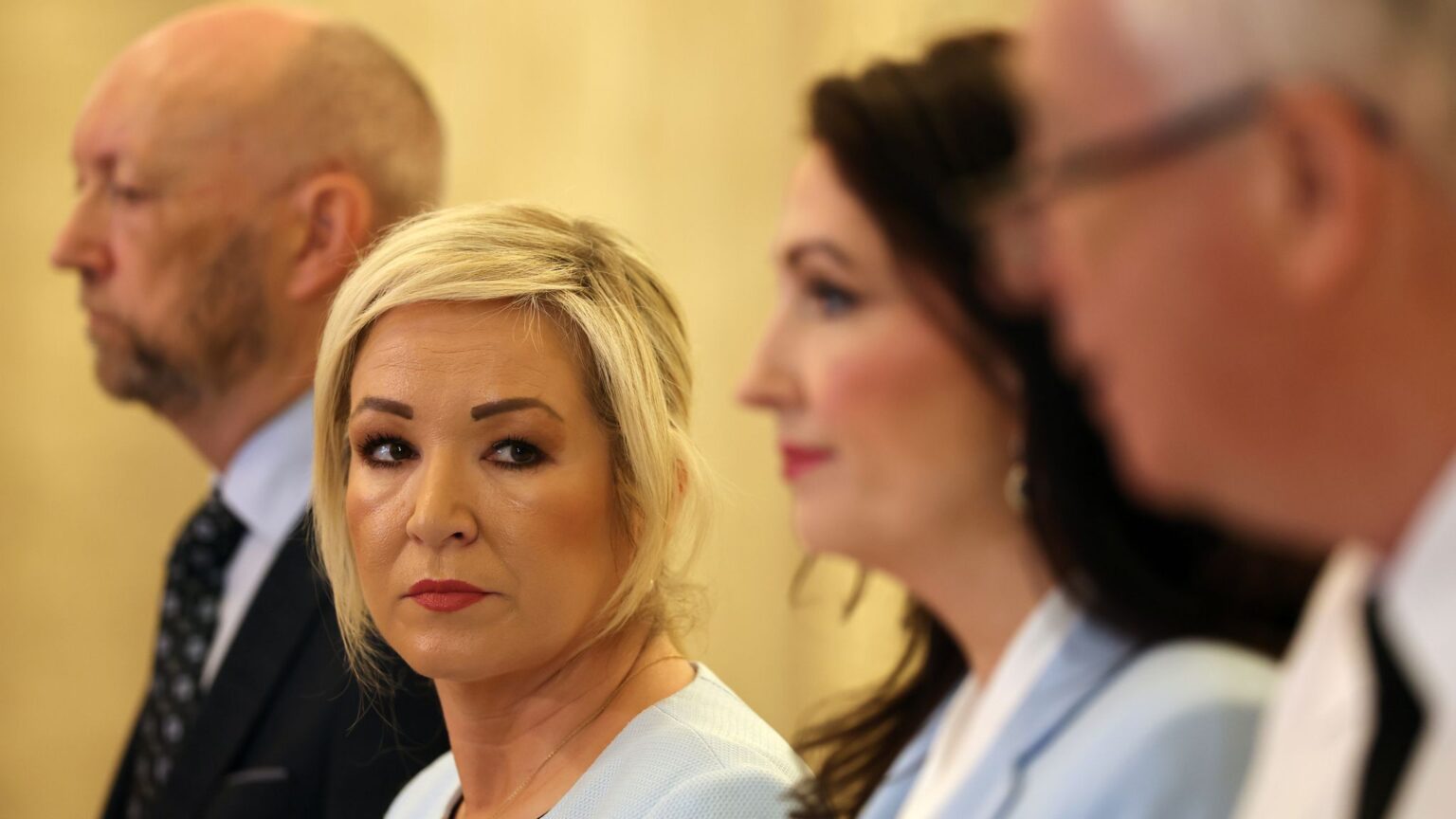 Northern Ireland 'will not accept being dragged backwards' after car bomb, says first minister