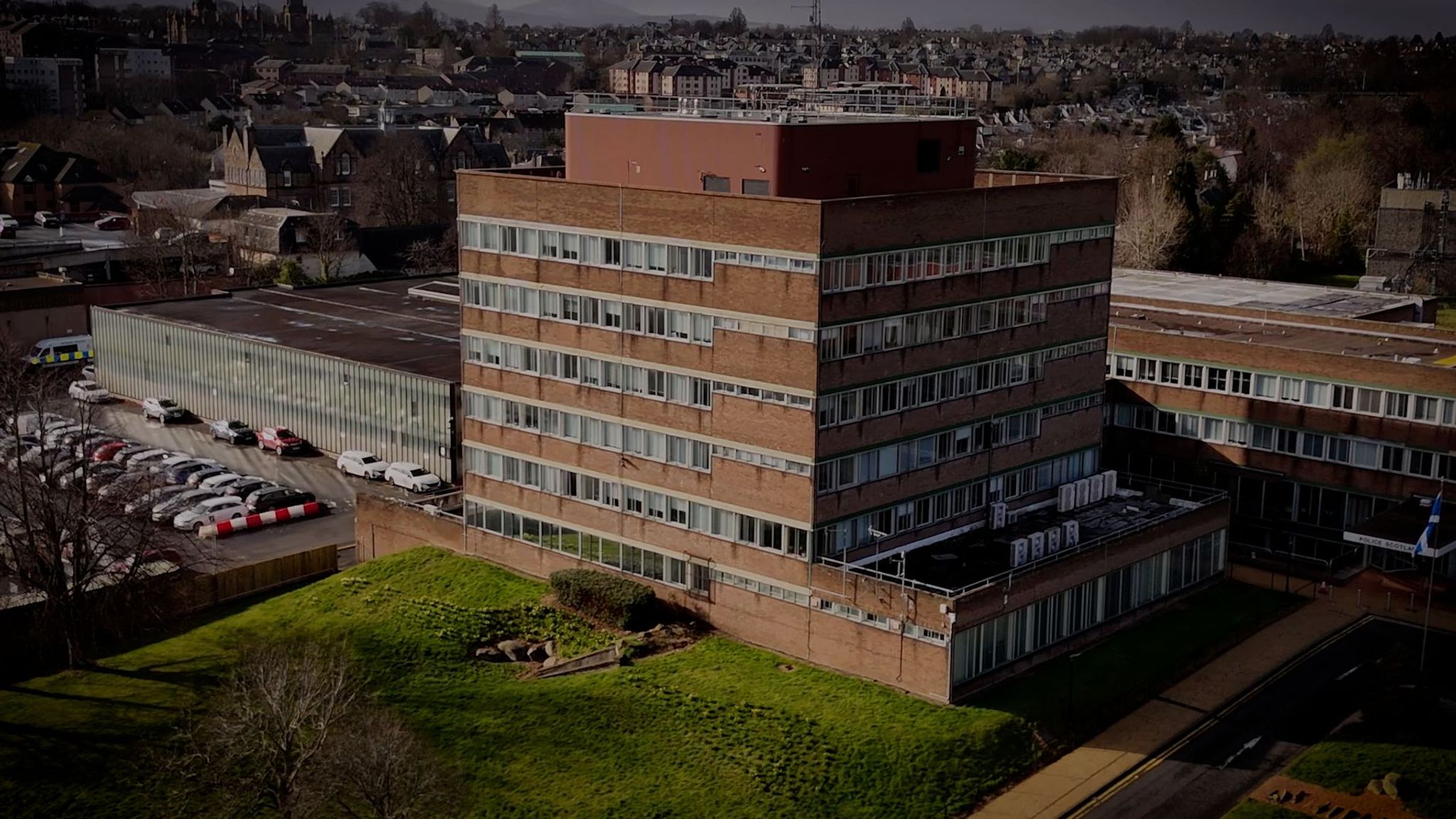 The building where Police Scotland's unit hunting paedophiles is based