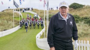 Polanski says US president should be 'kicked out' of his Scottish golf courses - as Trump International responds