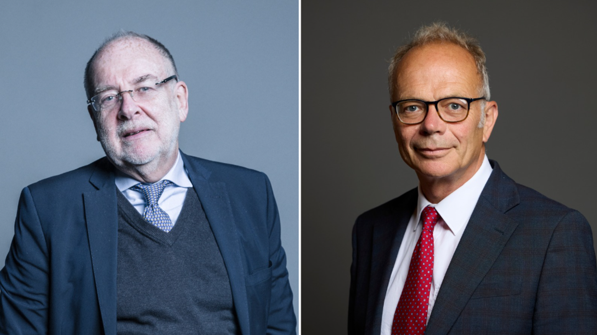 Lord Falconer and Dr Simon Opher. Pics: House of Lords/Roger Harris and House of Commons/Roger Harris