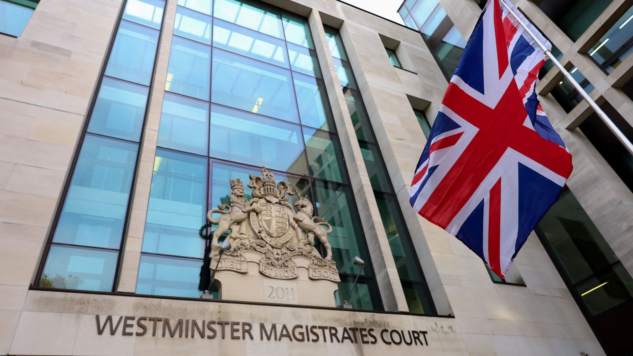 Westminster Magistrates' Court. Pic: Reuters