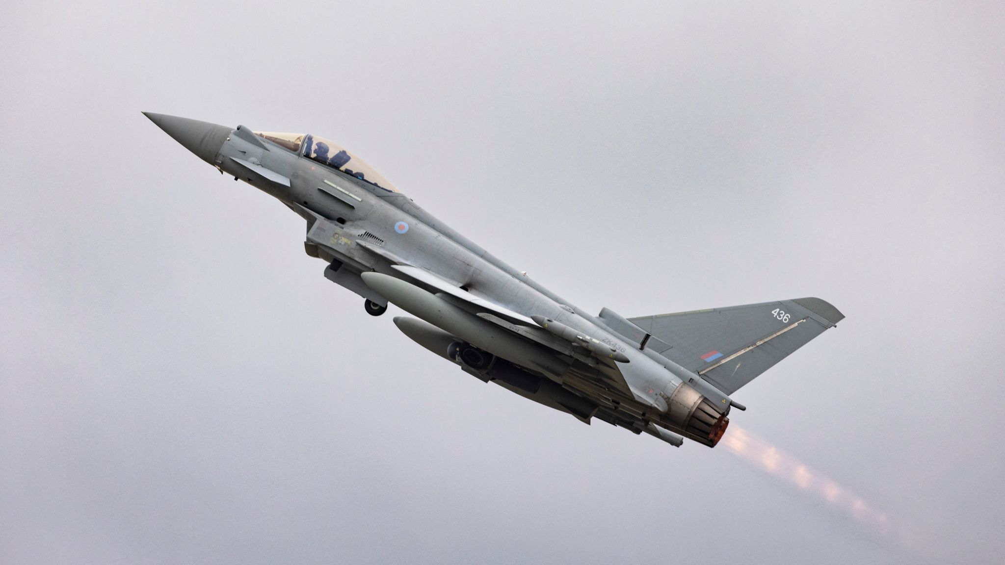 An RAF Typhoon. File pic: MoD