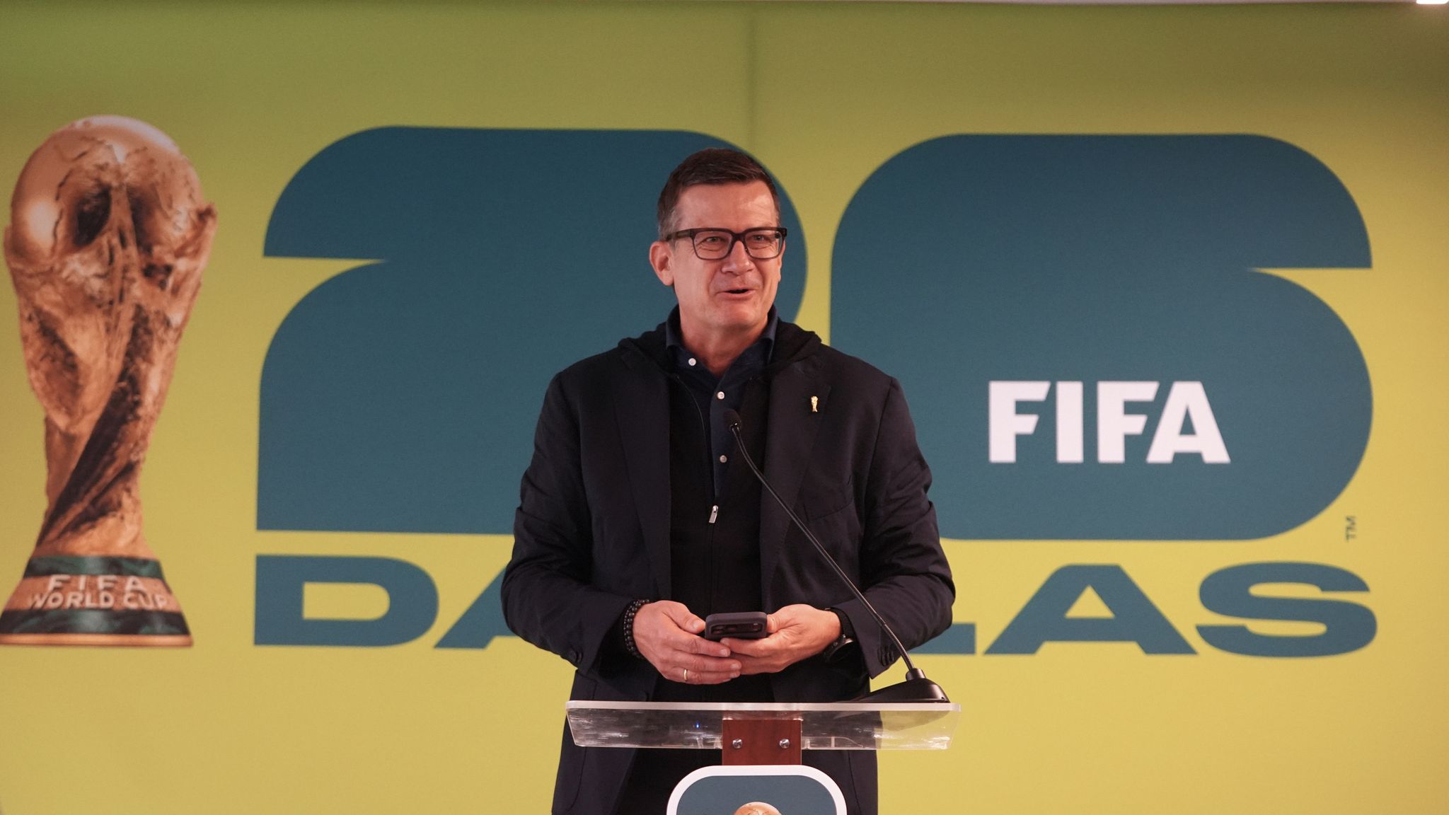 Heimo Schirgi, Chief Operating Officer for FIFA World Cup, warned the price hikes will "diminish the economic benefit and lasting legacy" of the tournament. Pic: AP